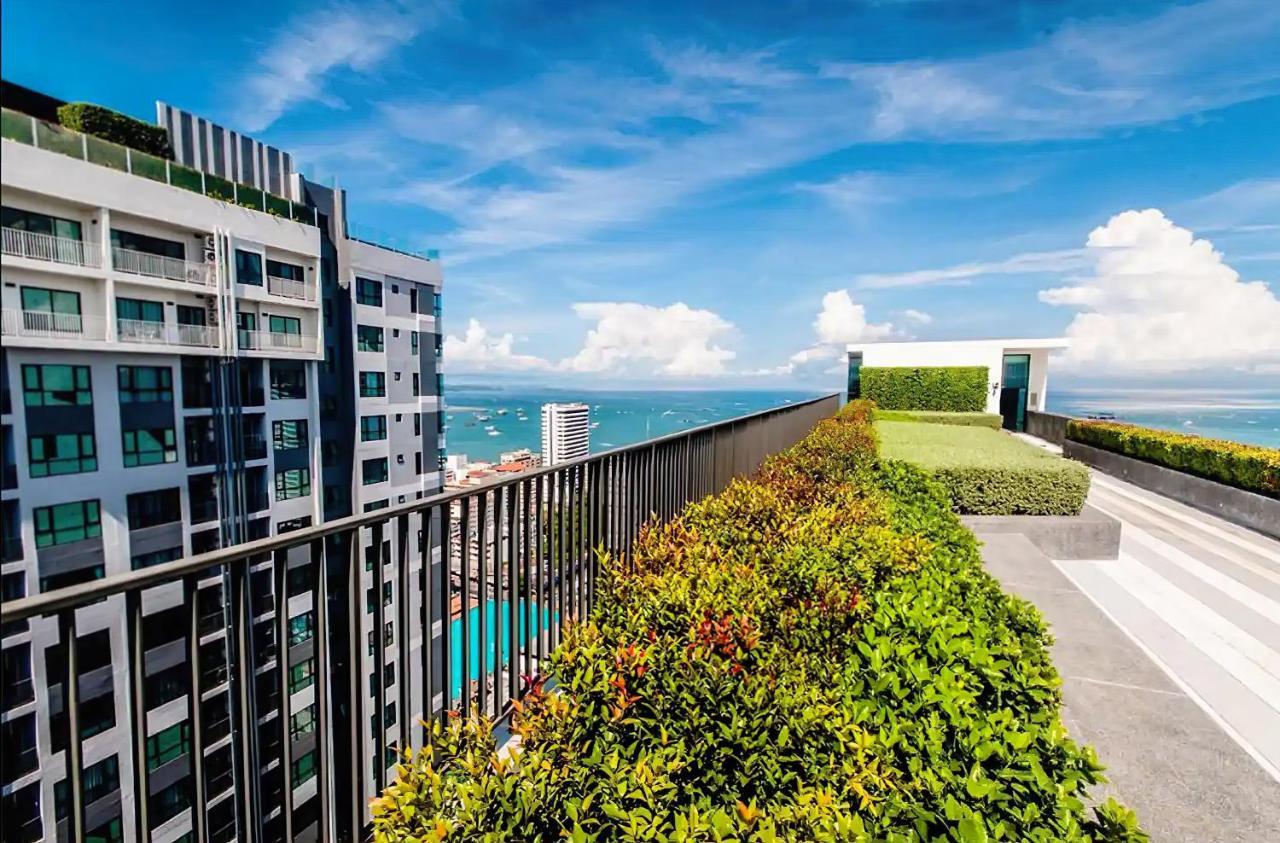 Great Location With Infinity Pool -Central Pattaya Apartment Exterior photo