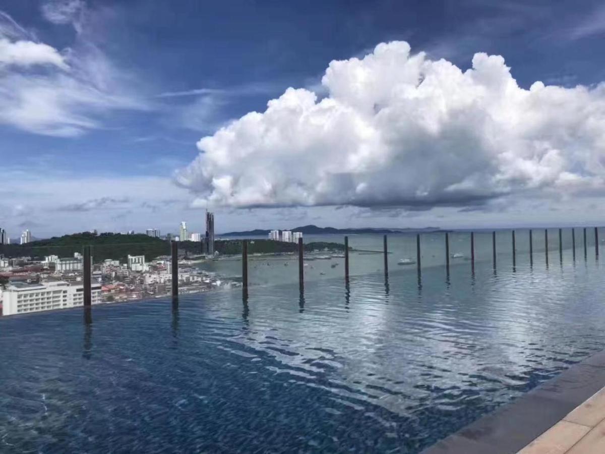 Great Location With Infinity Pool -Central Pattaya Apartment Exterior photo