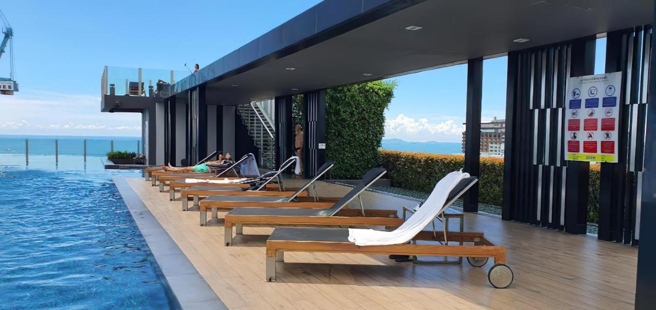 Great Location With Infinity Pool -Central Pattaya Apartment Exterior photo