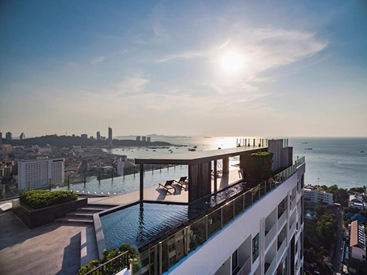 Great Location With Infinity Pool -Central Pattaya Apartment Exterior photo