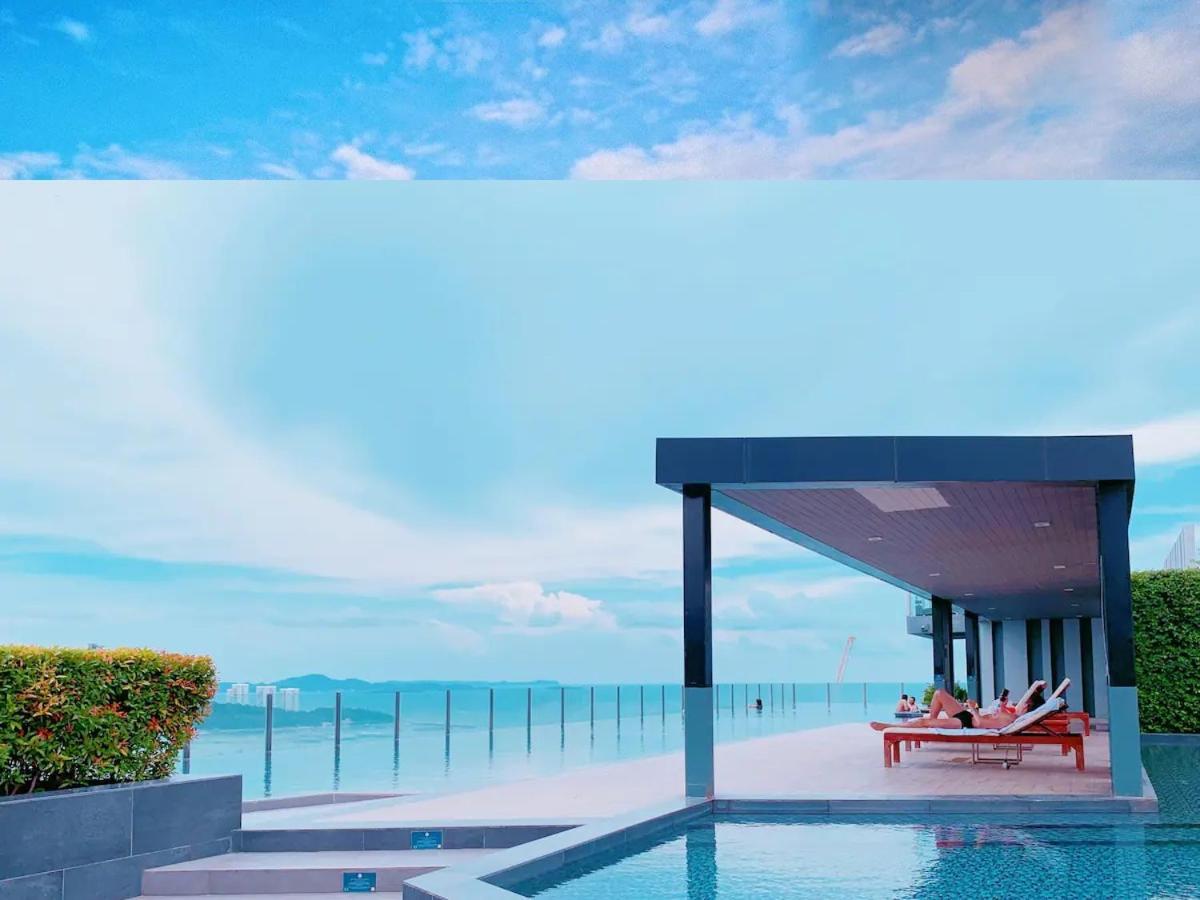 Great Location With Infinity Pool -Central Pattaya Apartment Exterior photo